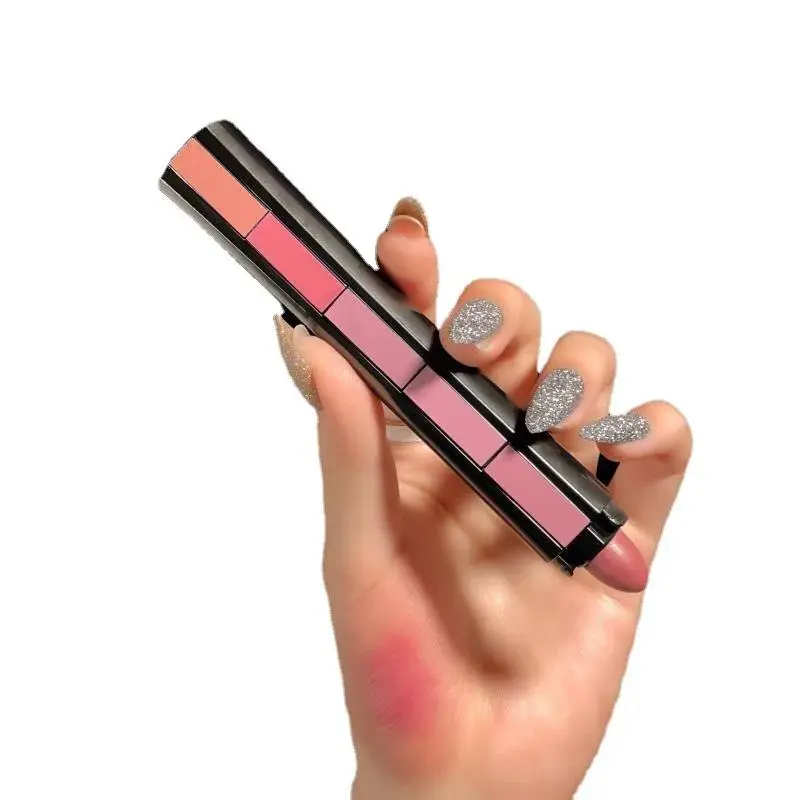 Velvet Mist Matte Lipstick 5 Colors Set Super Smooth Moisturizing Non Transfer Long Wear Lip Tint Makeup 5pcs