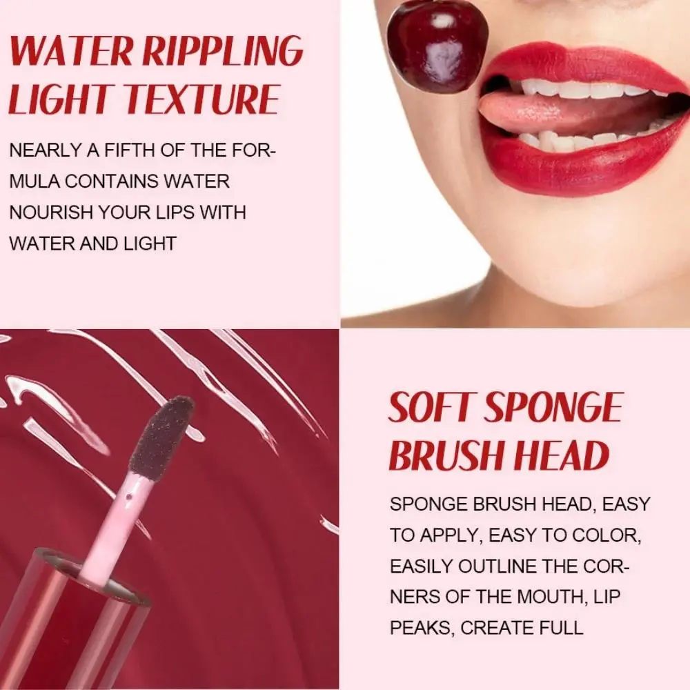 Water Based Blush Lip Stain Matte Liquid Tint For Face Contouring Long Lasting Eyeshadow And Lipgloss Makeup