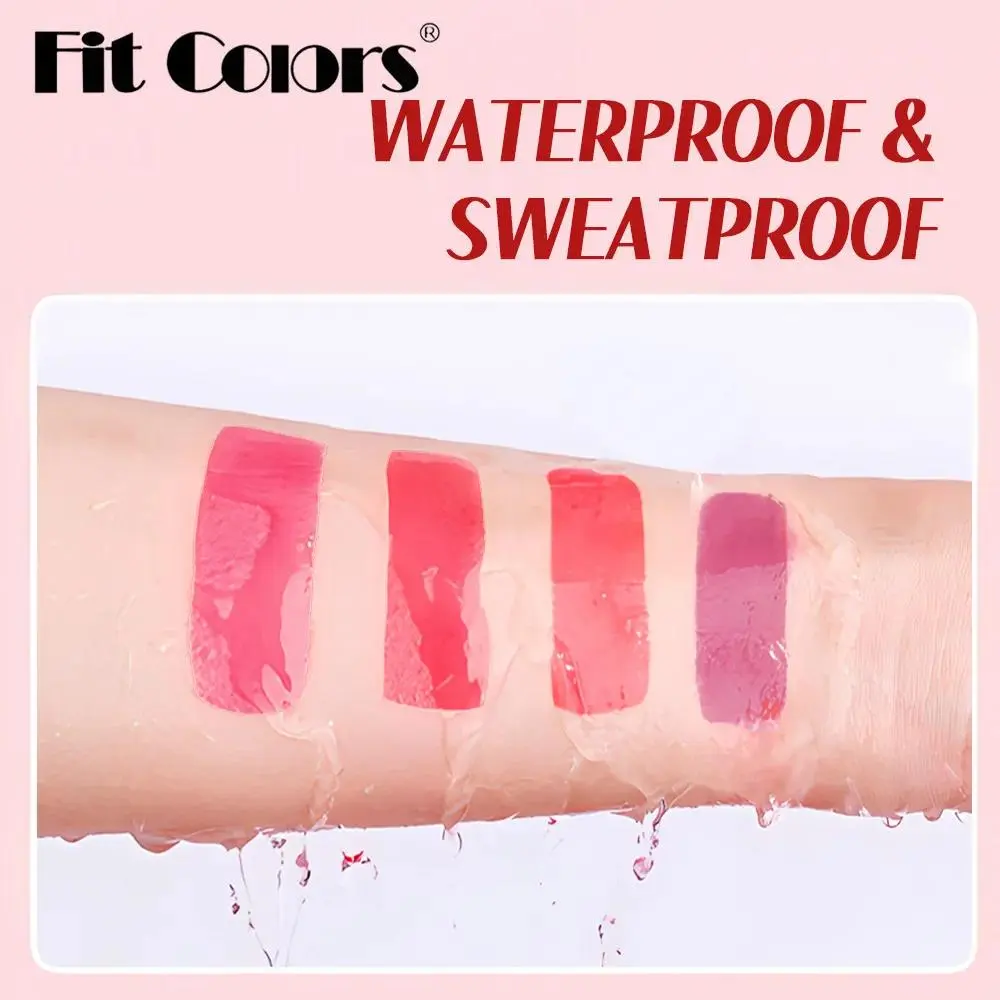 Water Based Blush Lip Stain Matte Liquid Tint For Face Contouring Long Lasting Eyeshadow And Lipgloss Makeup