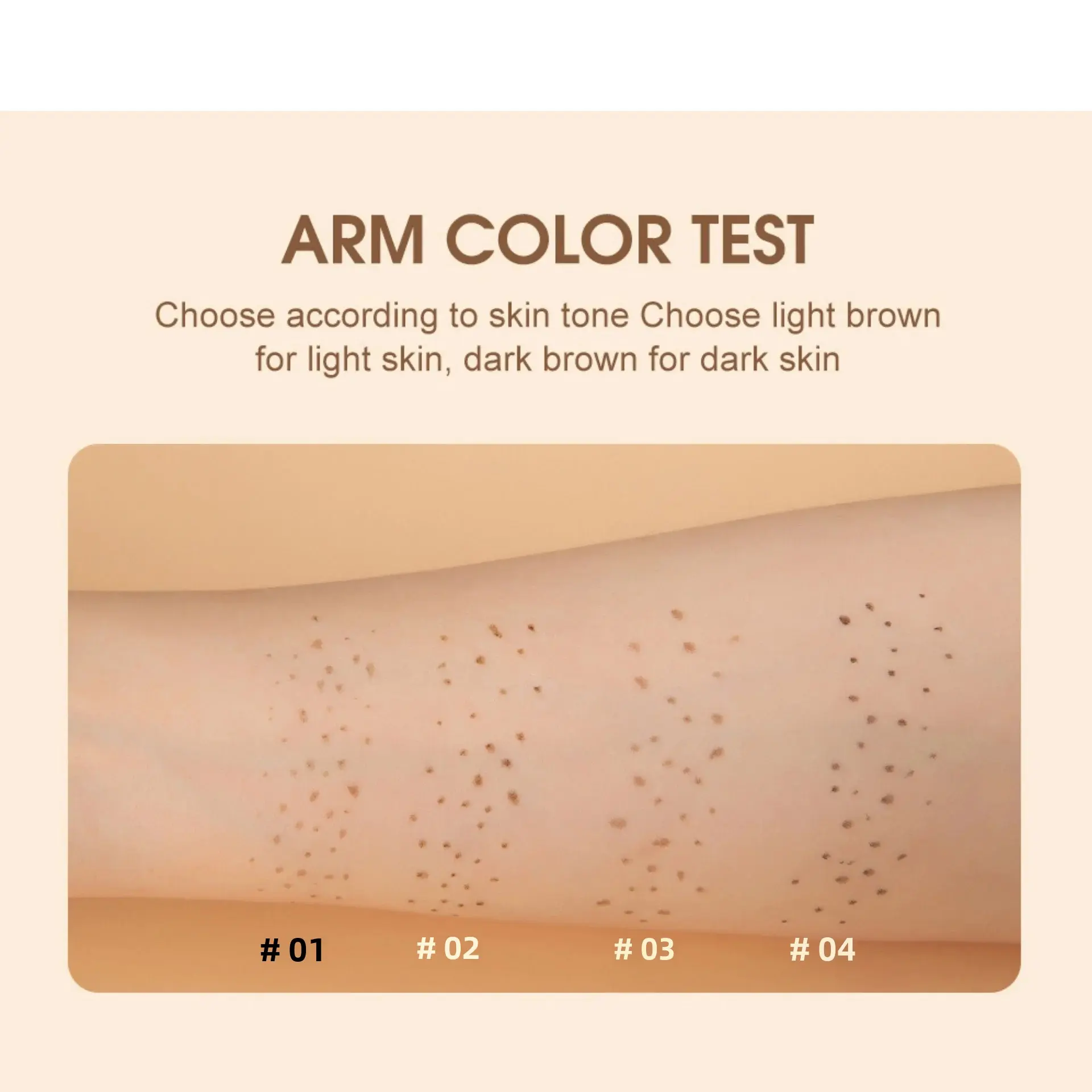 4PCS Natural Freckles Pen Long Lasting Waterproof Fake Sunkissed Makeup Dot Spot Tint Soft Brown Face Cosmetic
