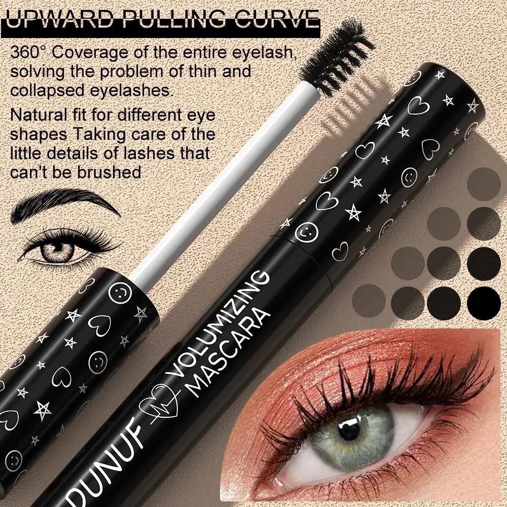 Waterproof Colorful Curling Mascara Green Blue Purple For Stage Makeup Lengthening Eyelash Extension Quick Dry Smudge Proof