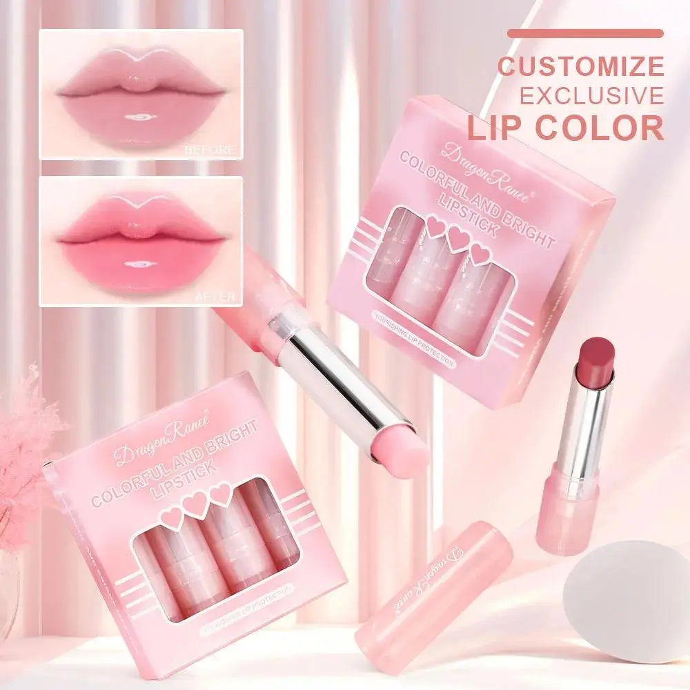 Hydrating Jelly Lip Balm With Tinted Color Plumps Lightens Lines For Nourished Lips Makeup Cosmetic Stick
