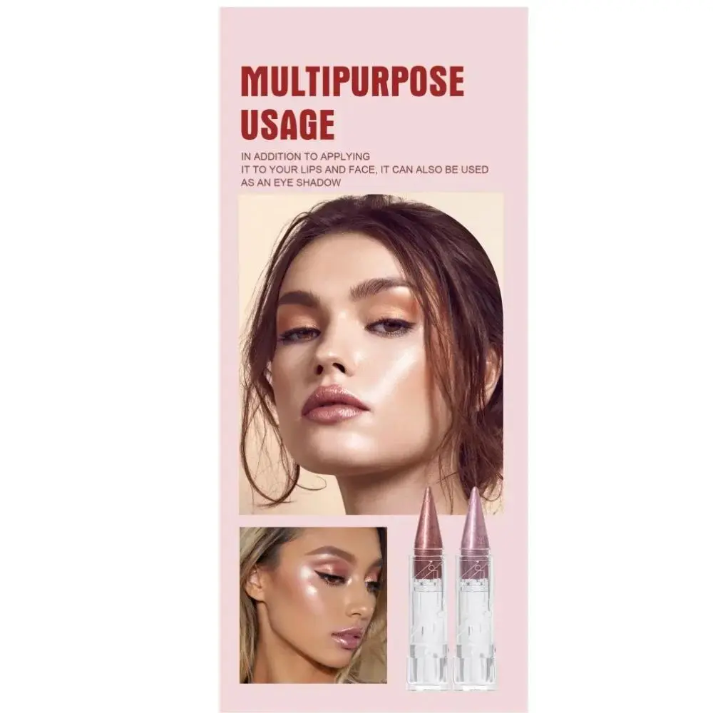 6 Color Pearlescent Velvet Lipstick Long Lasting Moisturizing Waterproof Glitter Lip Makeup Cosmetic Tool For Women
