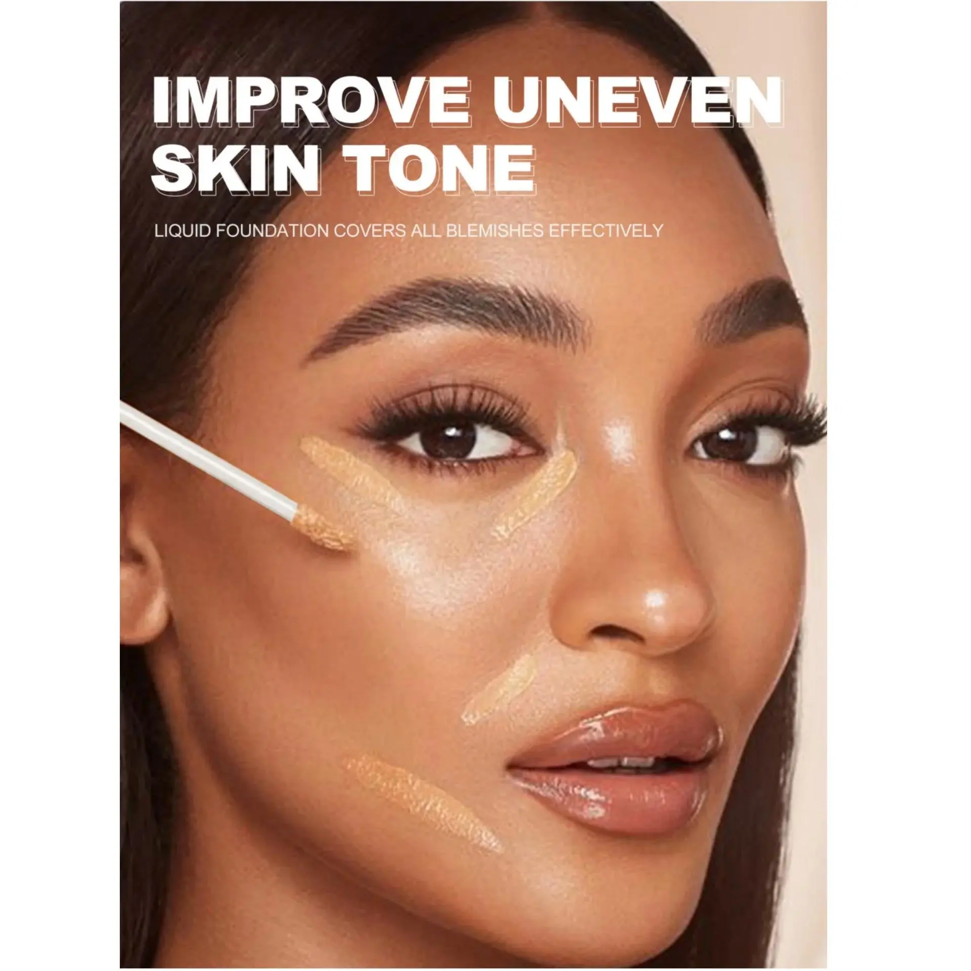 Matte Liquid Concealer For Men Women Long Lasting Oil Control Dark Circle Corrector Poreless Foundation Cream Moisturizing
