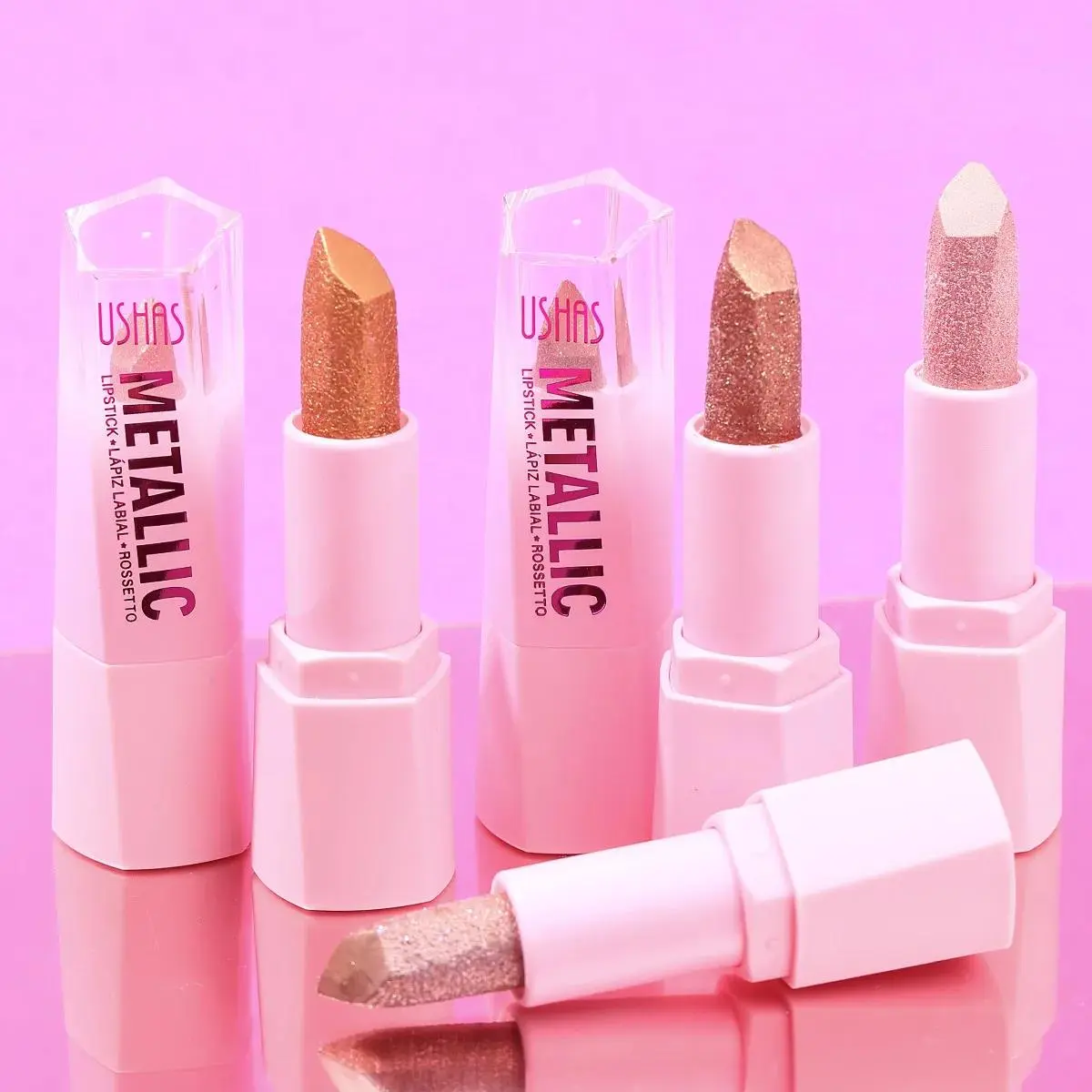 Pearlescent Matte Lipstick Long Lasting Transfer Proof Waterproof Non Stick Cup Formula Vegan Cruelty Free Moisturizing