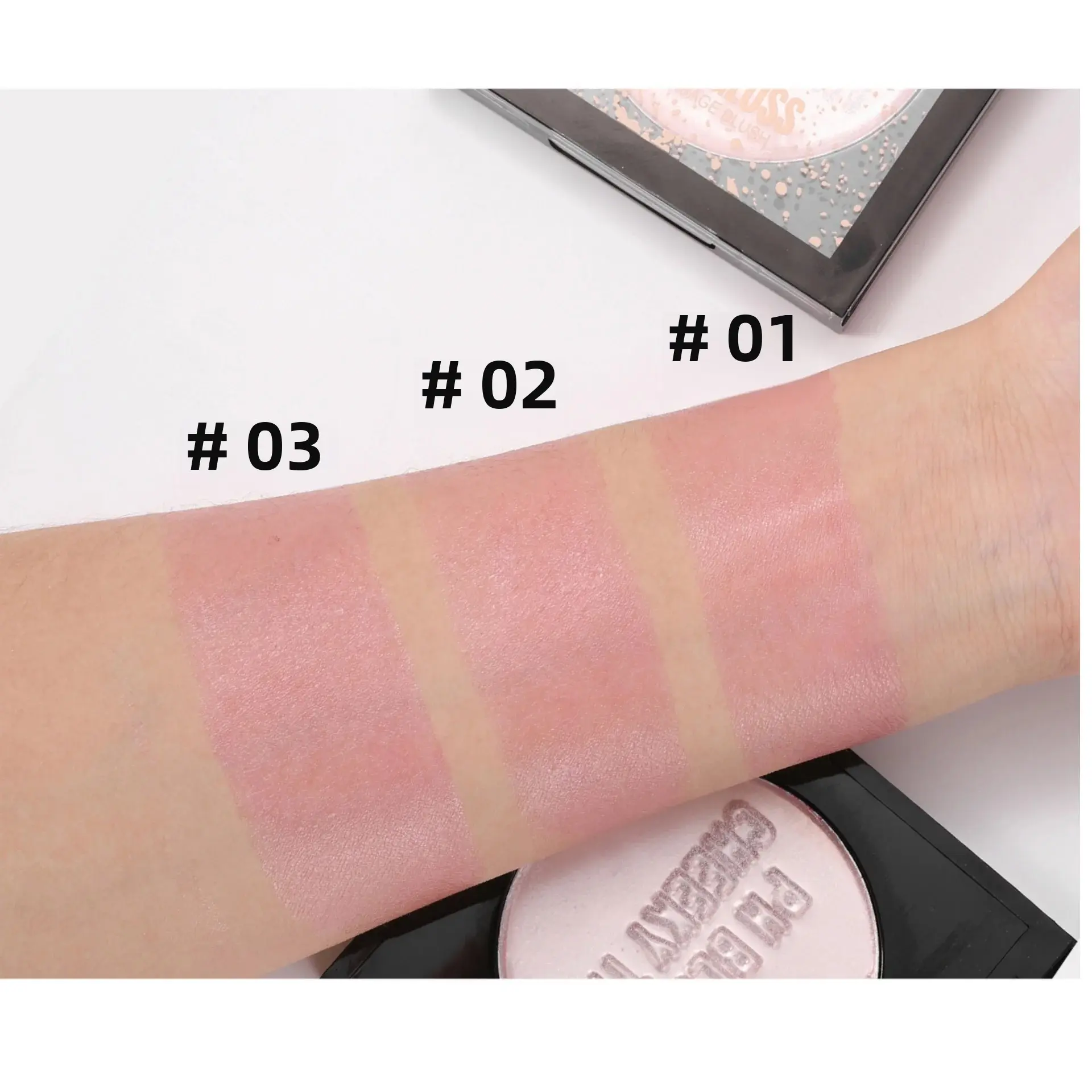 PH Bloom Multi Use Cheek Blush Tint Gradient Highlighter Gloss Natural Long Lasting Pink Powder Blusher Makeup Contour