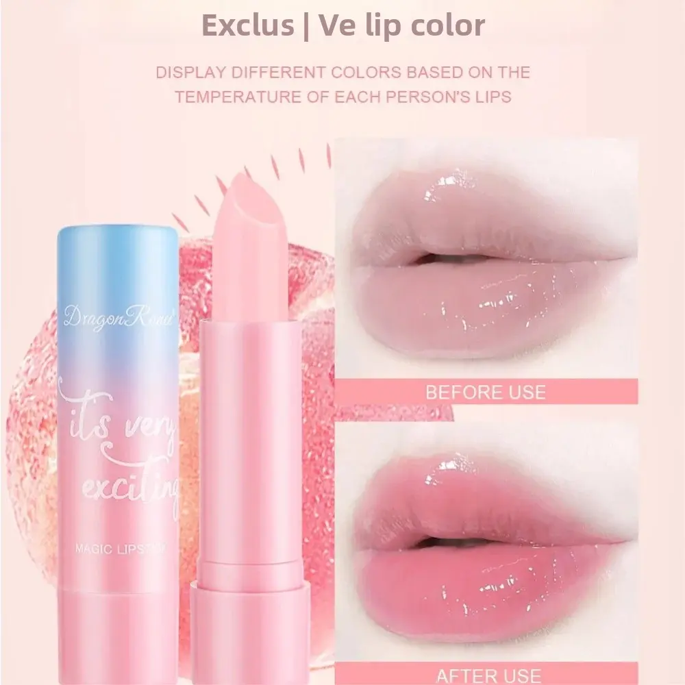 Women Lipstick Set 3pcs Moisturizing Long Lasting Non Transfer Warm Tone Lip Balm Nourishing Lip Color Collection