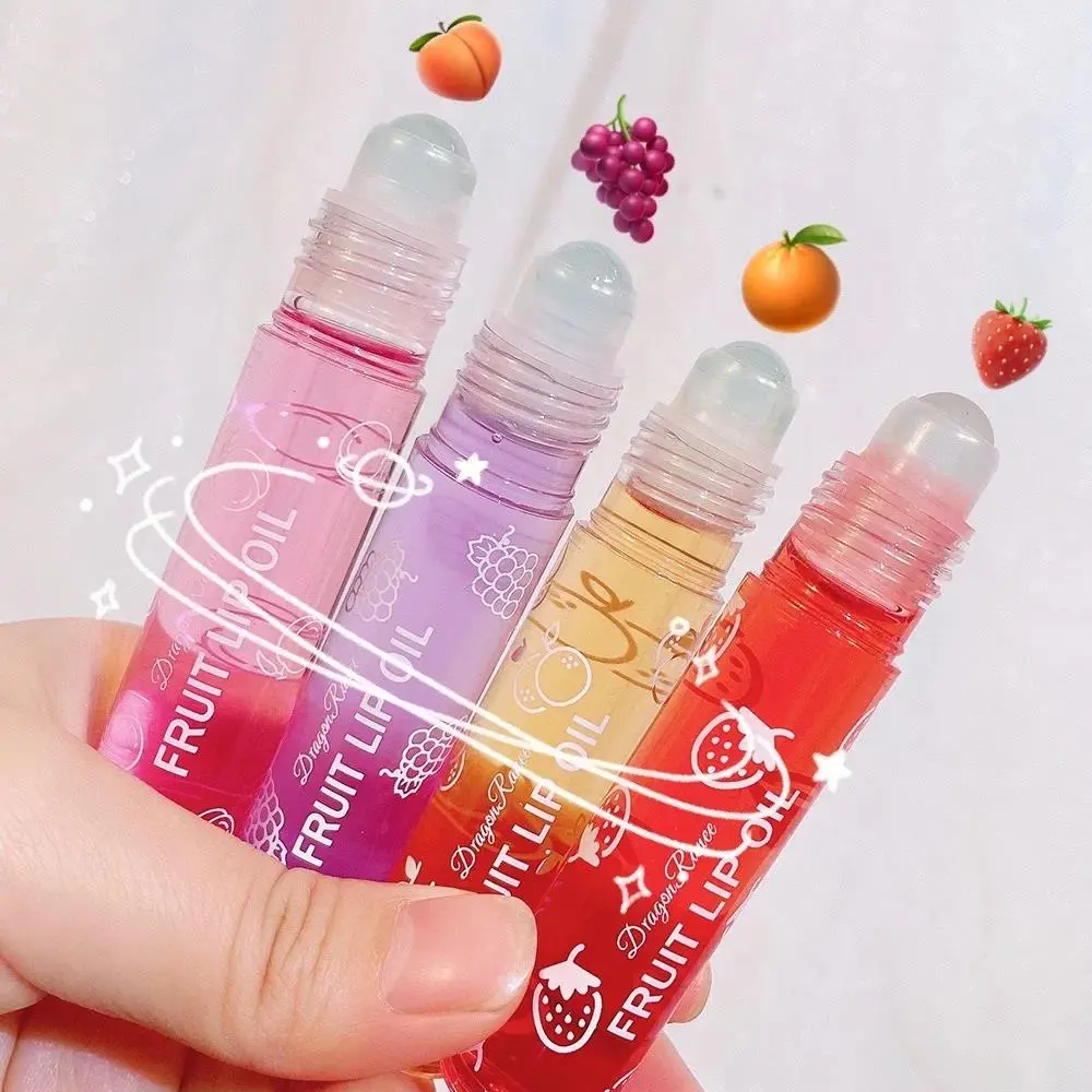 Hydrating Lip Oil Roll On Balm For Long Lasting Shine And Nourishment Smooth Soft Lips With Moisturizing Gloss
