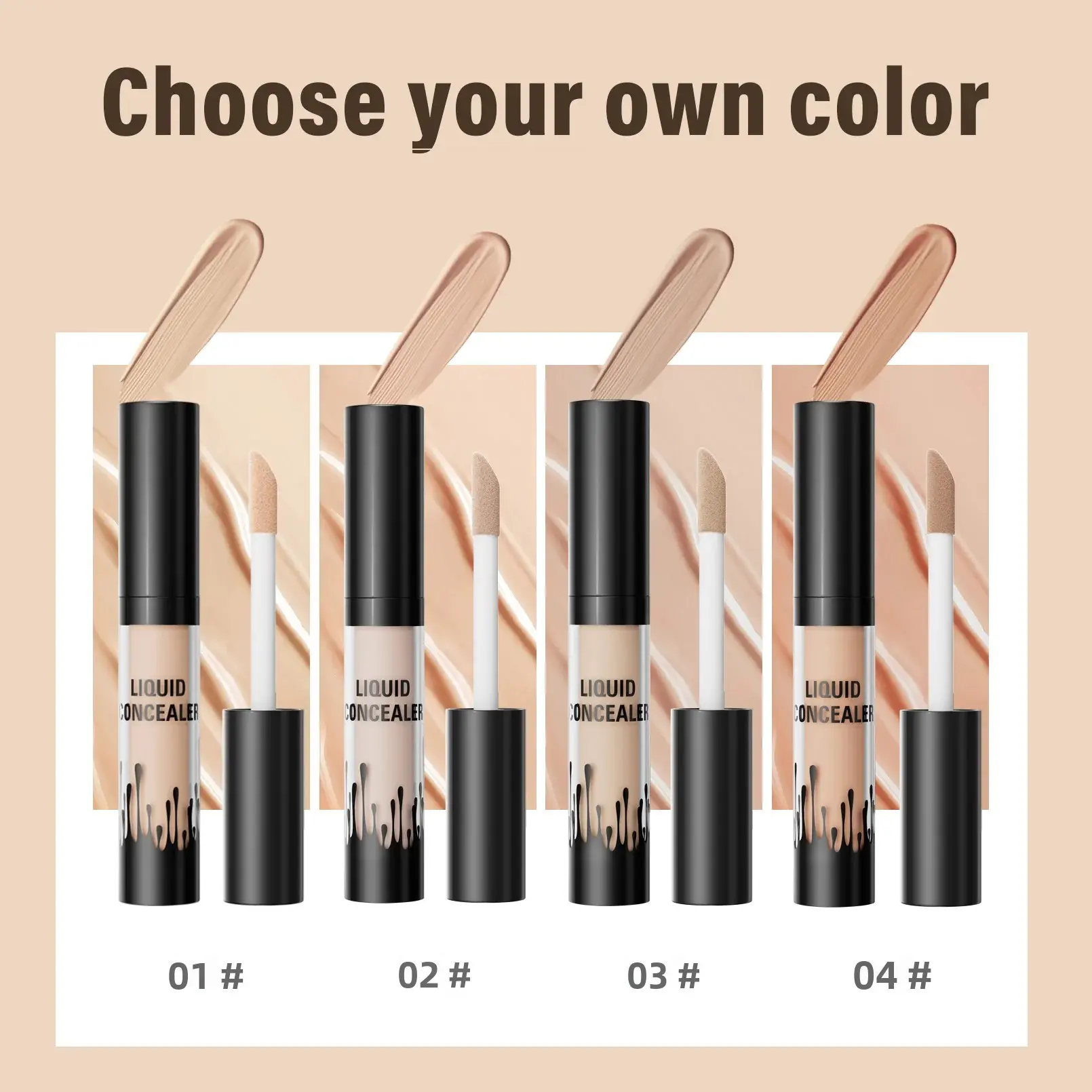 Waterproof Full Coverage Concealer For Dark Circles Tattoos Blemishes Brightening Long Lasting Makeup Face Spots Formula