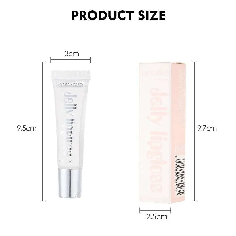 Candy Shades Moisturizing Lip Gloss Oil Makeup Shinny Nutritious Cherry Jelly Clear Hydrating Plumping Lip Treatment