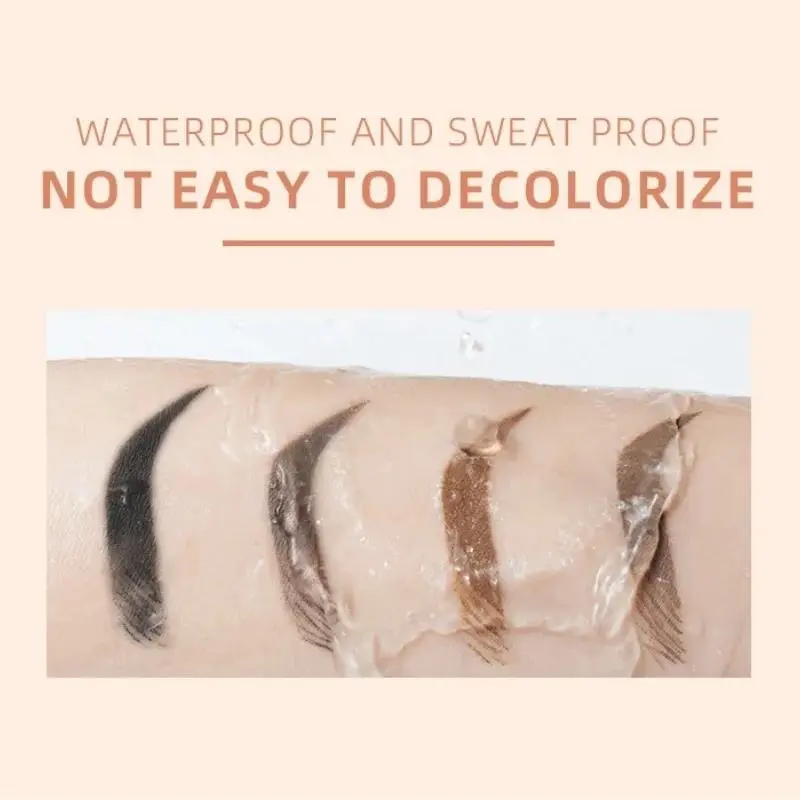 6 Color Eyebrow Styling Cream Shaping Gel Soap Wax Tint Brow Lift With Brush Waterproof Long Lasting Natural Look