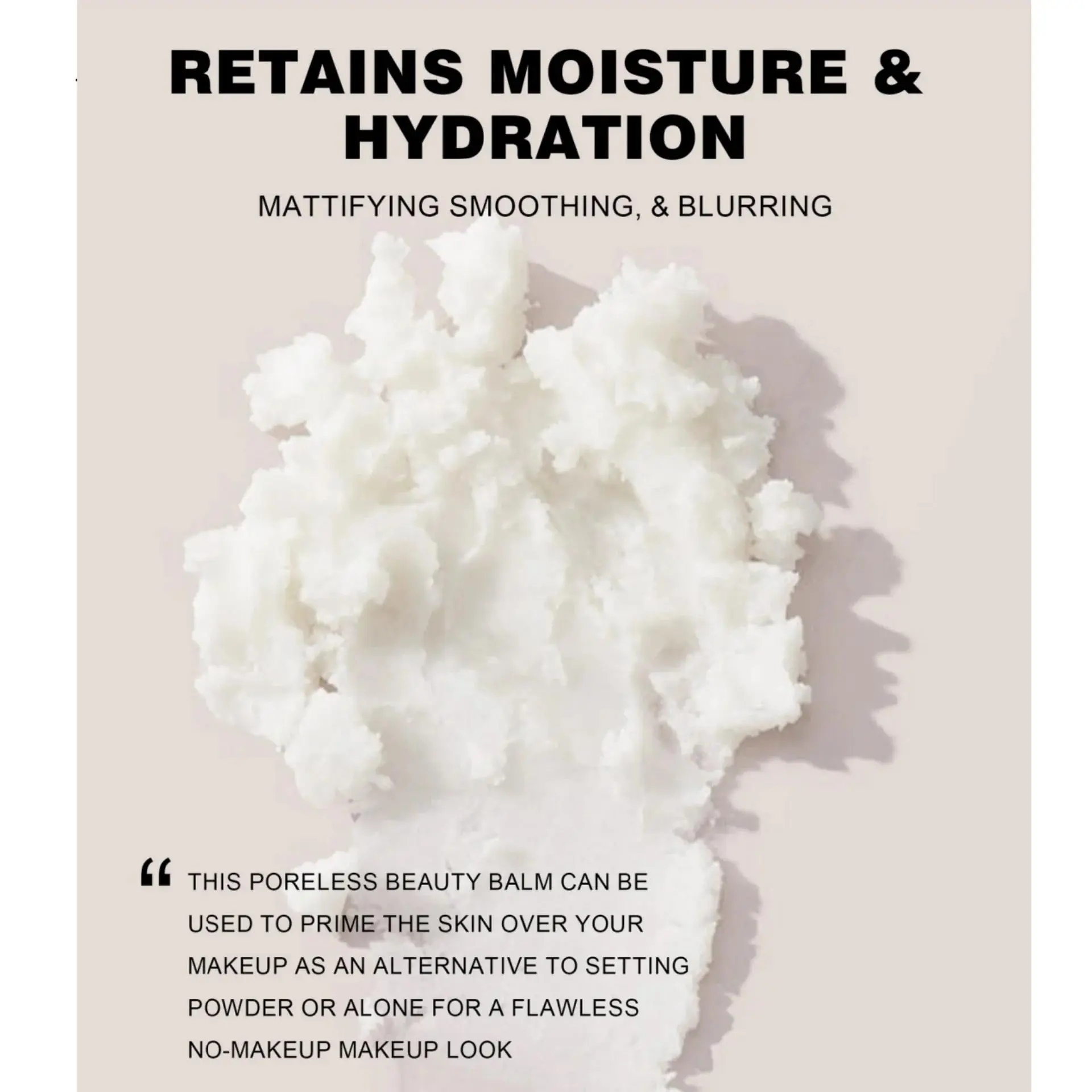 Oil Control Brightening Matte Concealer Setting Powder Lightweight Waterproof No Powder Mist With Soft Puff