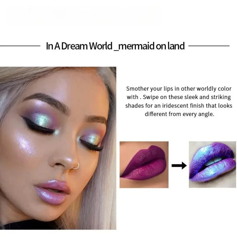 Shiny Luminous Lip Gloss Long Lasting Waterproof Moisturizing Glitter Shimmer Liquid Lipstick Makeup Glaze