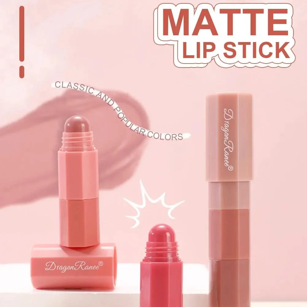 Dragon Ranee Velvet Matte Lipstick 4 Colors Mini Set Waterproof Long Lasting Lip Crayon Pen Makeup Kit Lipliner