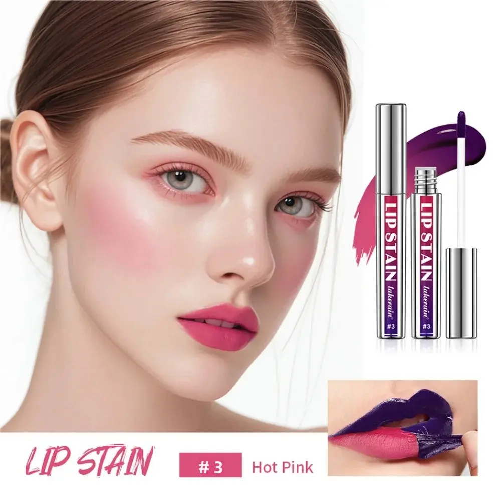 Peel Off Lip Stain Long Lasting Waterproof Pink Lip Tint Non Stick Cup Transfer Proof Natural Lipstick Women Cosmetics
