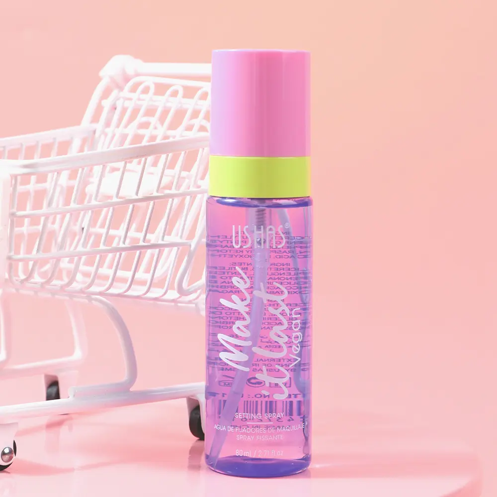 80ml Oil Control Setting Spray Waterproof Makeup Fixer Hydrating Face Mist Long Wear No Smudge