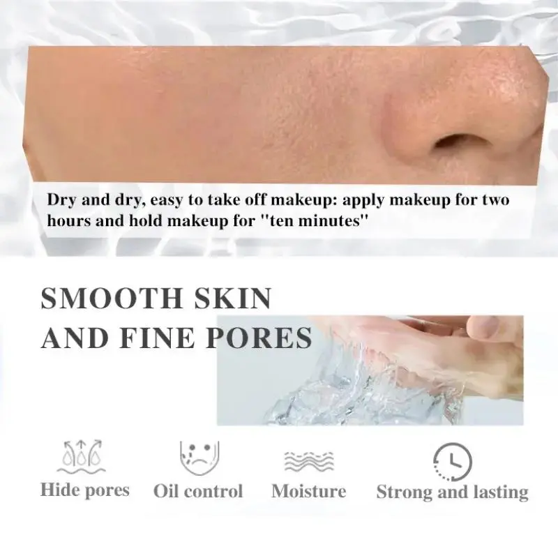 15ml Makeup Primer Face Base Moisturizer Oil Control Pore Minimizer Long Lasting Wear Invisible Cosmetic Foundation