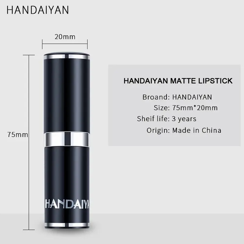 12 Colors Matte Lipstick Long Lasting High Pigment Velvet Soft Full Coverage Lip Makeup Nude Red Sexy Women Beauty Cosmetics