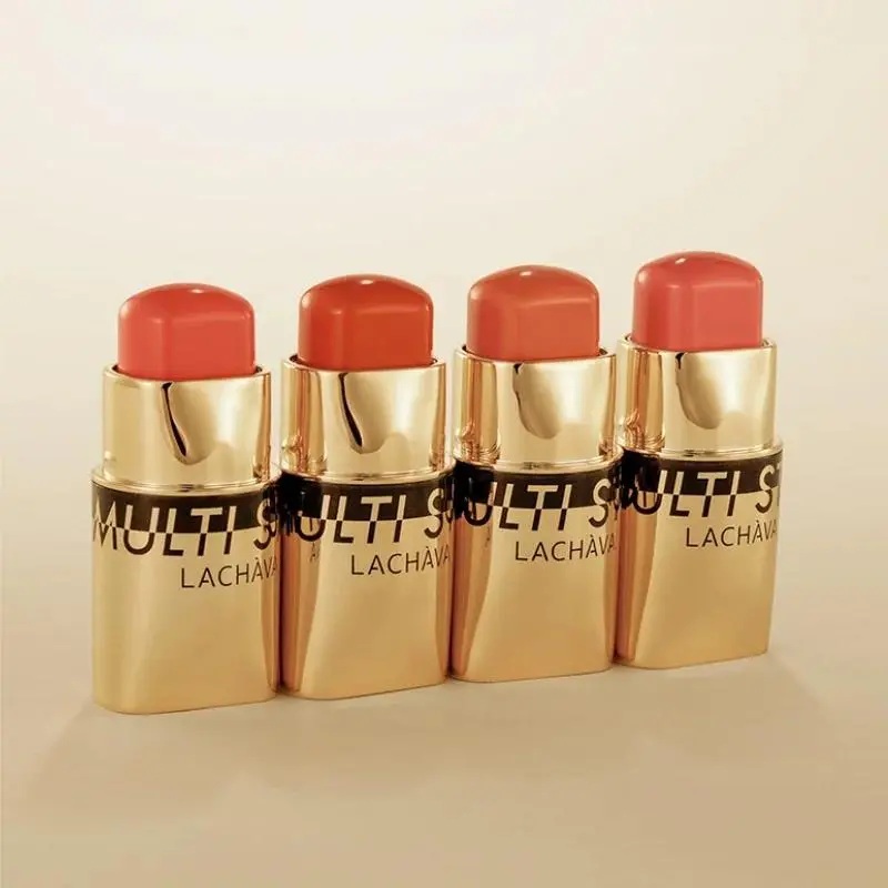 3 in 1 Waterproof Blush Stick For Lips Face Eyes Natural Brightening Makeup Multi Use Beauty Creamy Long Lasting