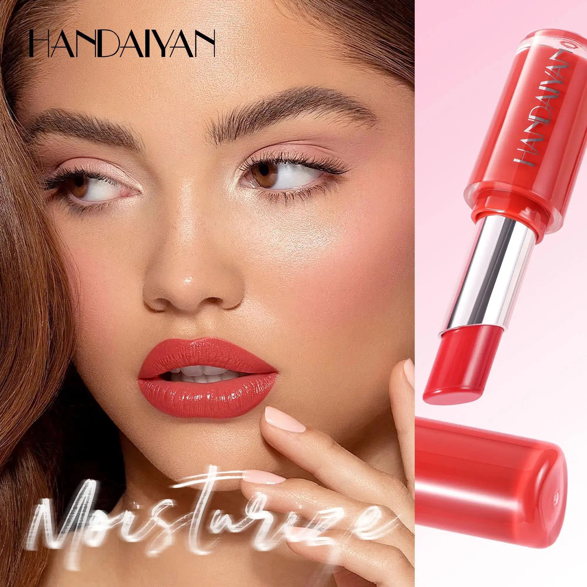 Velvet Matte Lipstick 8 Colors Long Lasting Waterproof Moisturizing Non Stick Lip Makeup For Daily Natural Look