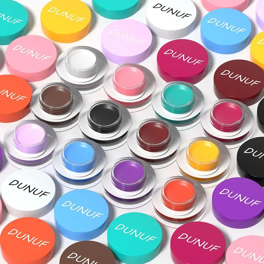 Multipurpose Cream Eyeshadow Eyeliner Waterproof Matte Finish 12 Shades For Professional Makeup Artists And Beginners