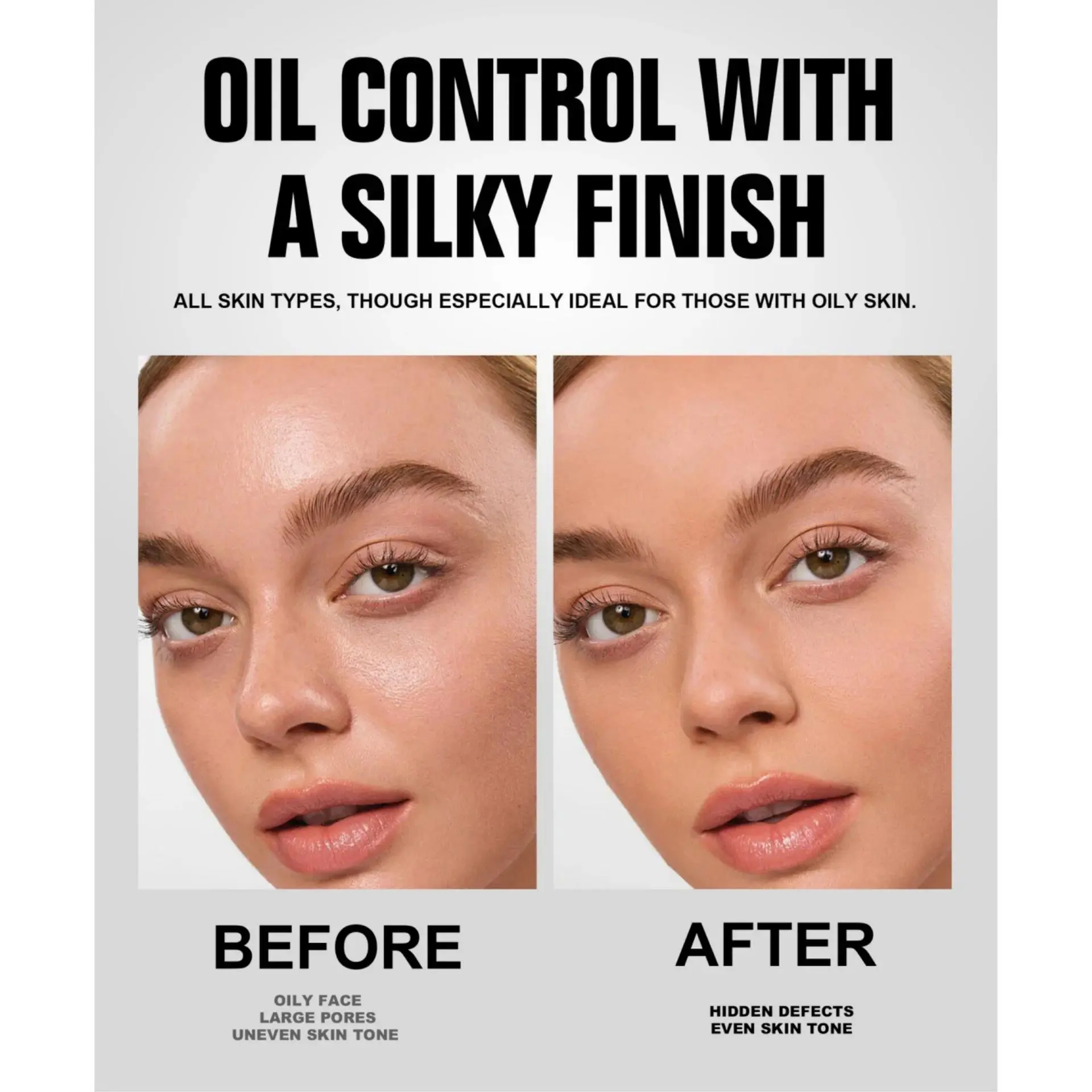 7 Colors Baked Duo Matte Finishing Powder Foundation Compact Waterproof Long Lasting Full Coverage Makeup Base Smooth Skin