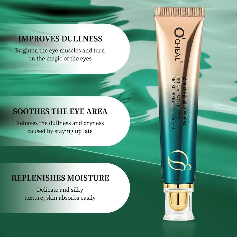 Retinol Eye Cream For Dark Circles And Fine Lines Moisturizing Hydrating Firming Anti Aging Treatment