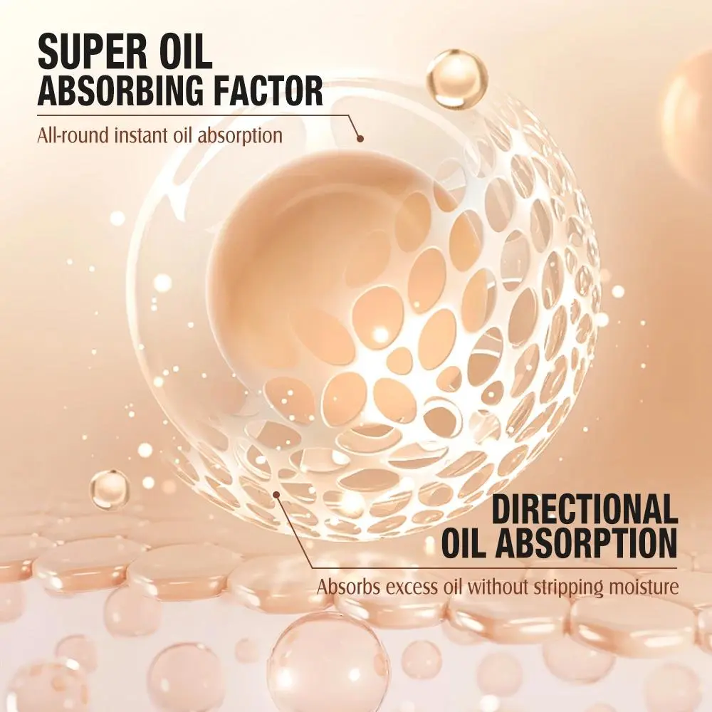 Oil Absorbing Translucent Loose Powder Blends Seamlessly Lightweight Setting Makeup For Flawless Matte Finish
