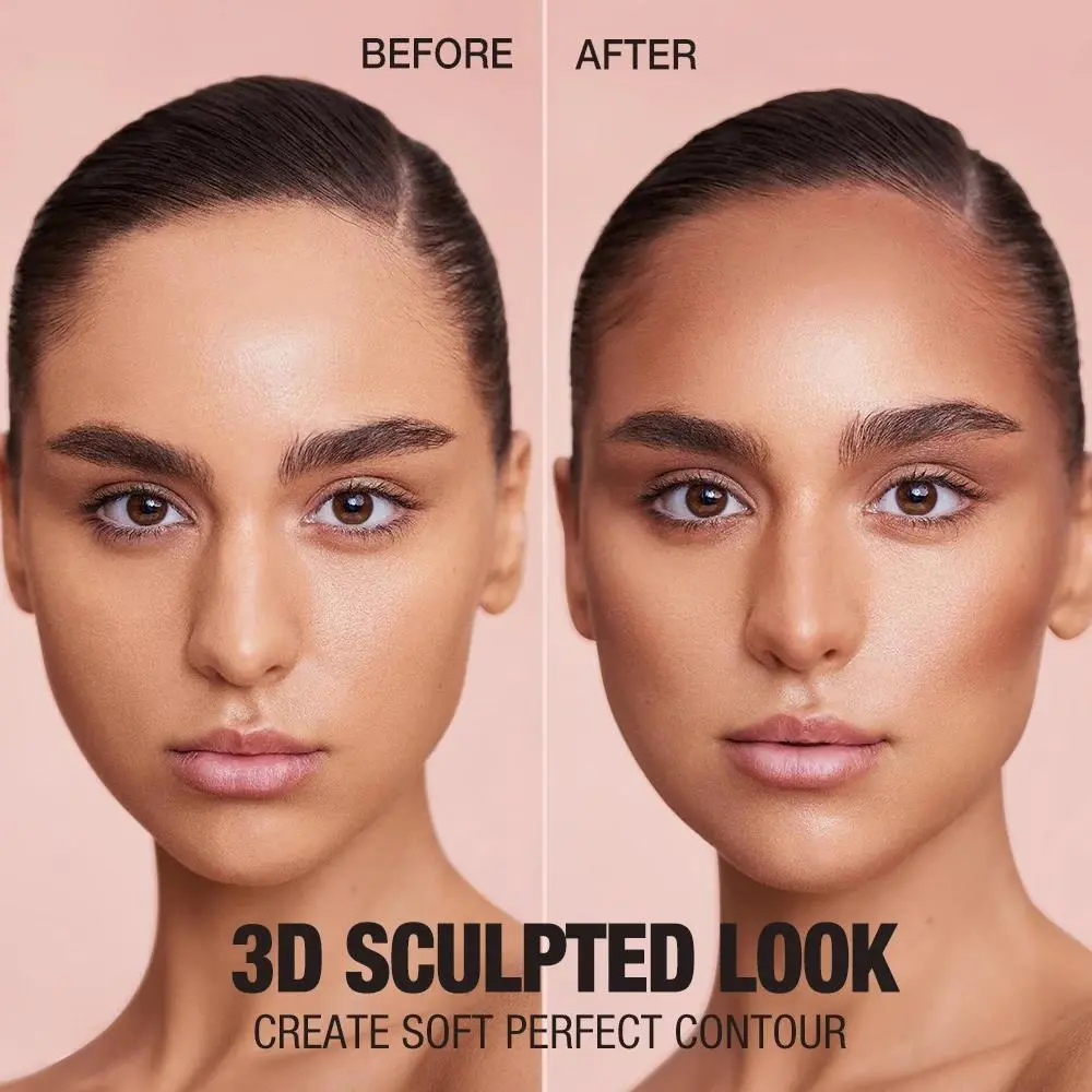 Brightening Contour Stick Cream Longwear Lightweight Sculpt Face Concealer Bronzer Makeup Pen For Flawless Finish