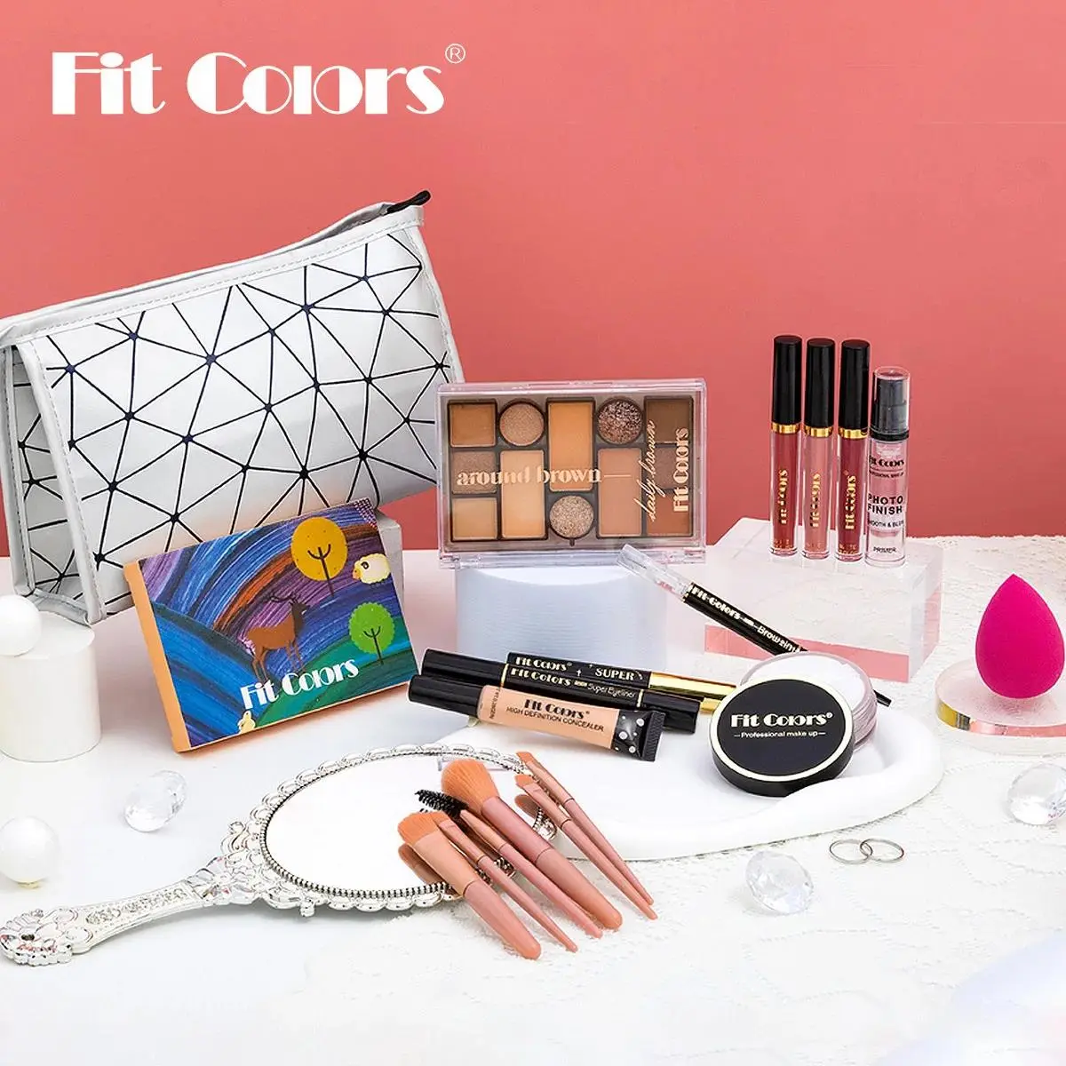 Professional Waterproof Korean Makeup Kit All In One Set For Women Long Lasting Beauty Cosmetics