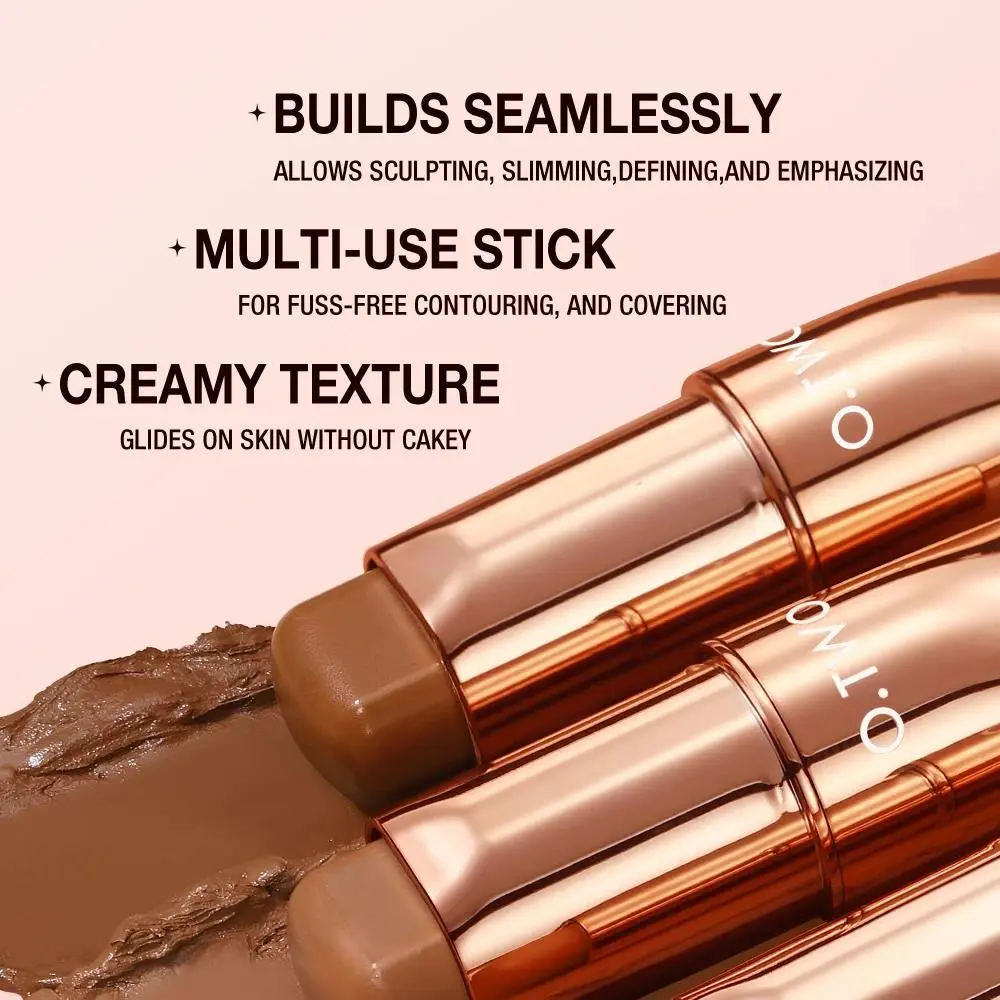 Brightening Contour Stick Cream Longwear Lightweight Sculpt Face Concealer Bronzer Makeup Pen For Flawless Finish