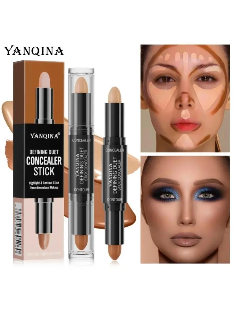 Creamy Contour Stick Foundation Concealer For Dark Circles And Blemish Coverage Even Skin Tone Makeup Highlighter Pen