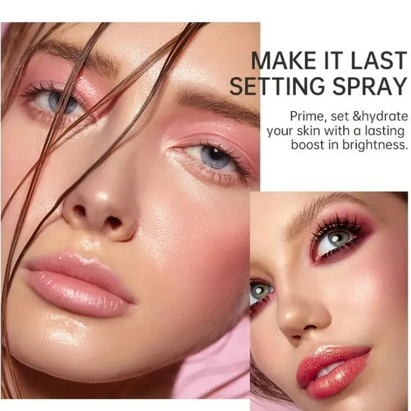100ml Makeup Setting Spray Long Lasting Oil Control Primer Moisturizing Brightening Face Cosmetic Fixing Mist