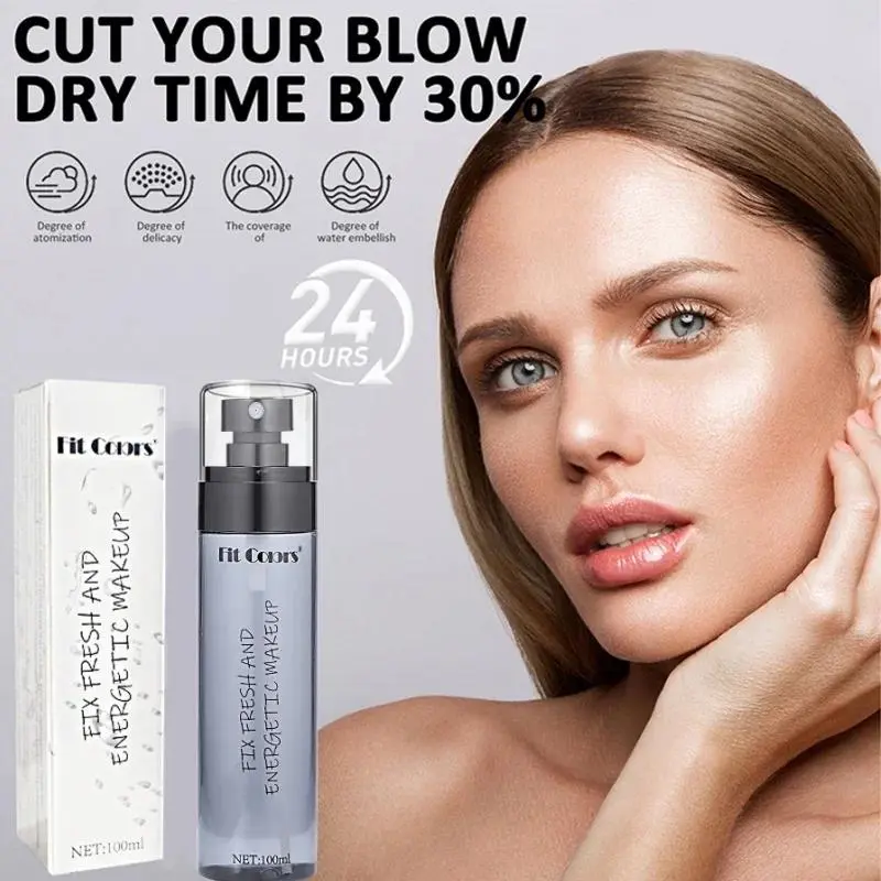 100ml Makeup Setting Spray Long Lasting Oil Control Primer Moisturizing Brightening Face Cosmetic Fixing Mist