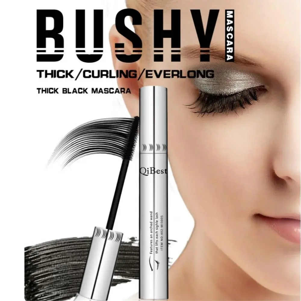 Waterproof 4D Silk Fiber Eyelash Mascara Black Lengthening Volumizing Thickening Extension Makeup Cosmetic Rimel