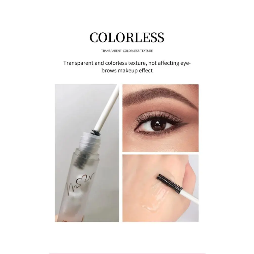 Waterproof Eyebrow Styling Wax Long Lasting Brow Pomade Cream for Natural Look Quick Drying Eyebrow Soap Sculpting Gel