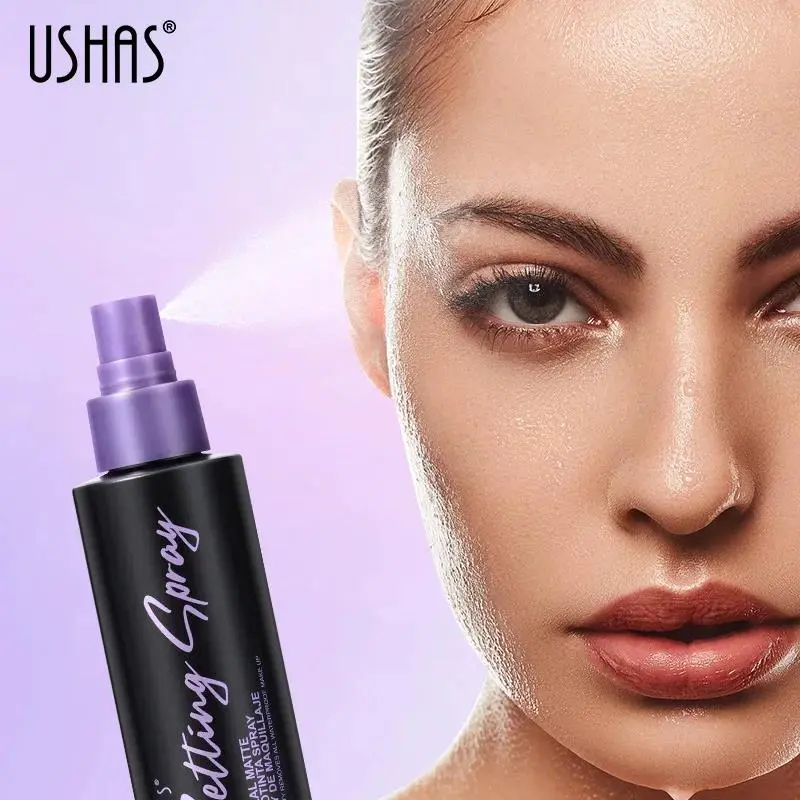 110ml Waterproof Makeup Setting Spray Long Lasting Oil Control Anti Sweat Natural Finish Face Mist for All Day Wear