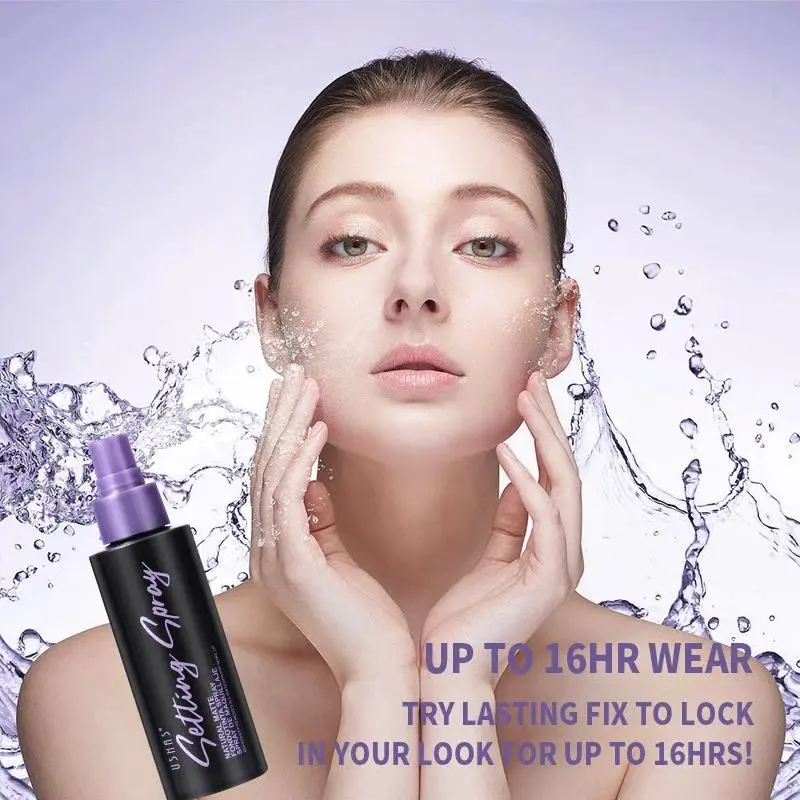 110ml Waterproof Makeup Setting Spray Long Lasting Oil Control Anti Sweat Natural Finish Face Mist for All Day Wear