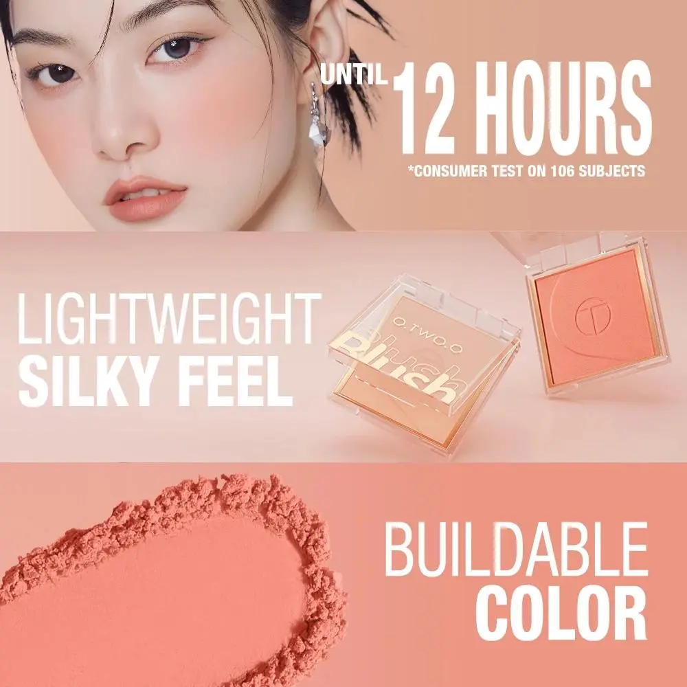 Soft Mineral Blush Palette 6 Colors Matte Long Lasting Powder Natural Cheek Contour Shadow Rouge Makeup Beauty