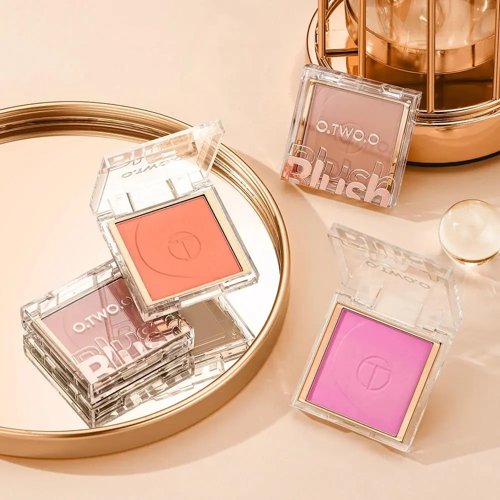 Soft Mineral Blush Palette 6 Colors Matte Long Lasting Powder Natural Cheek Contour Shadow Rouge Makeup Beauty