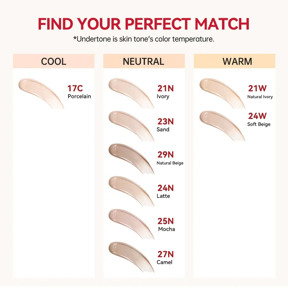 SPF40 Sunscreen Cushion Foundation All Skin Colors Brightening Contouring Foundation Cream Long-lasting Makeup Base Concealer