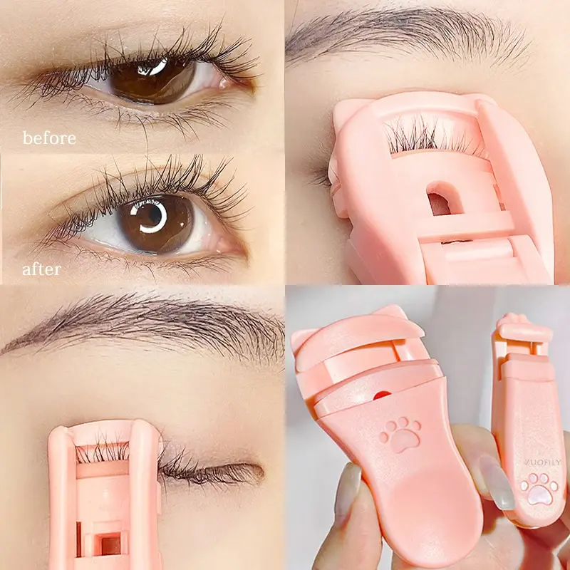 Cat Claw Eyelashes Curler Cute Designs Long Lasting Professional for Women Makeup Accessories Tool Fit All Eyelash Shapes
