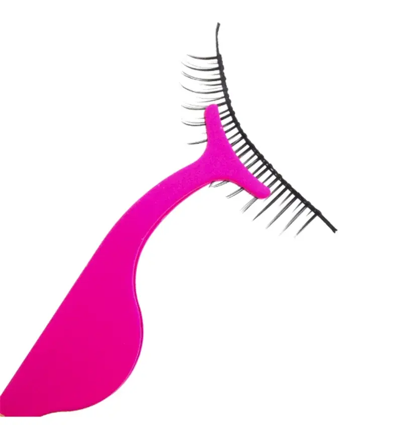 1 Pc False Eyelashes Tweezer Fake Eye Lash Applicator Makeup Tools Auxiliary Curler Mink Eyelashes Professional Tweezer Tools