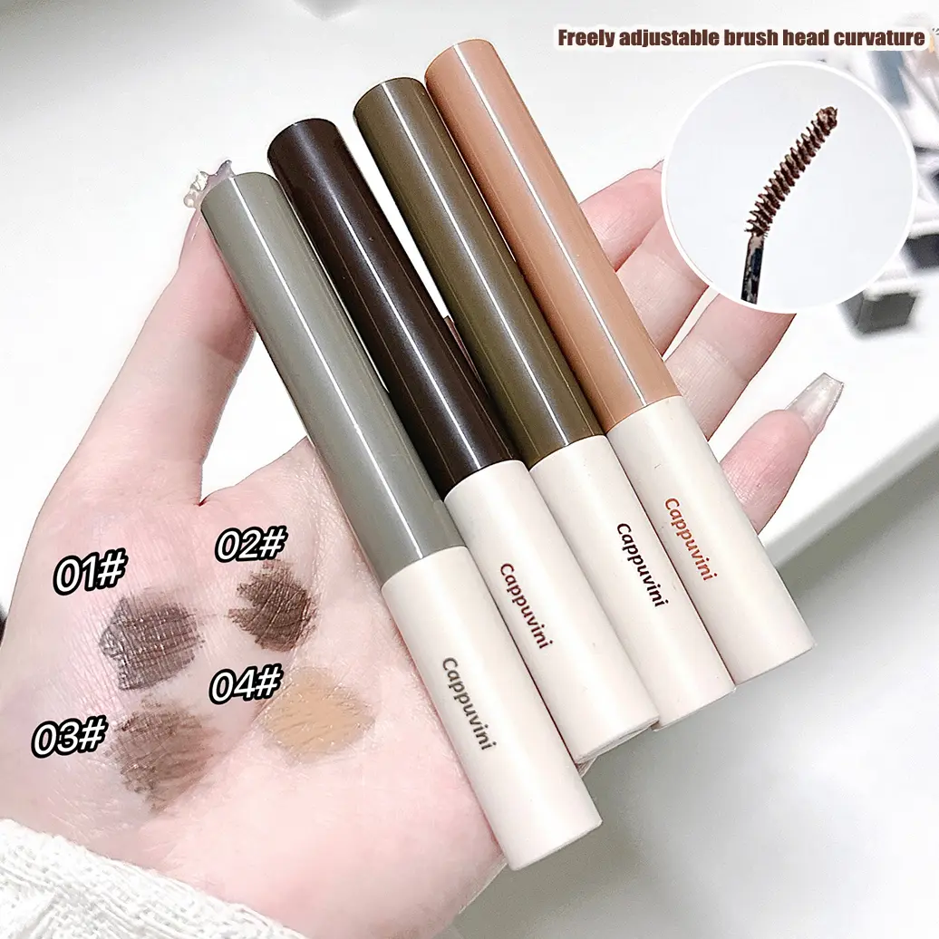 Eyebrow Dye Waterproof Coffee Brown Color Eyebrow Gel Paint Eyebrow Tint Slim Mascara Makeup Tool Styling Brow Enhancer Cream