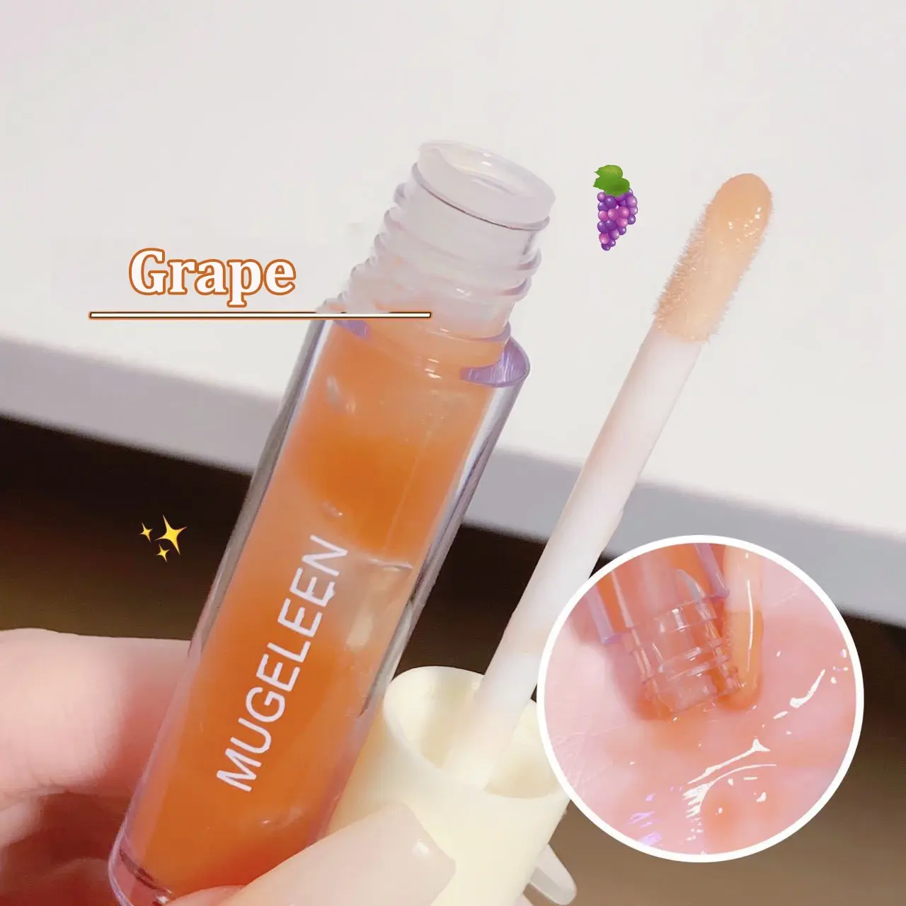 Jelly Fruit Scent Lip Gloss Plumping Lip Balm Mirror Lip Oil Fade Lip Lines Moisturizer Natural Plant Lip Care Makeup Cosmetic