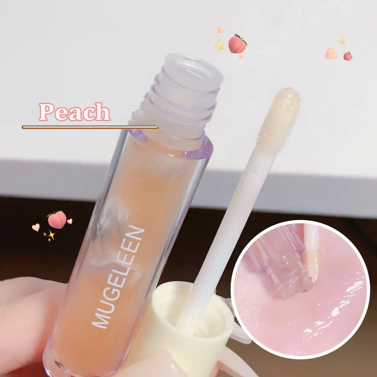 Jelly Fruit Scent Lip Gloss Plumping Lip Balm Mirror Lip Oil Fade Lip Lines Moisturizer Natural Plant Lip Care Makeup Cosmetic