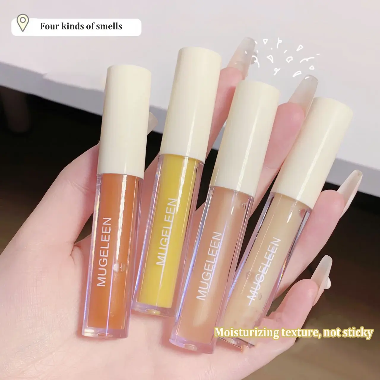 Jelly Fruit Scent Lip Gloss Plumping Lip Balm Mirror Lip Oil Fade Lip Lines Moisturizer Natural Plant Lip Care Makeup Cosmetic