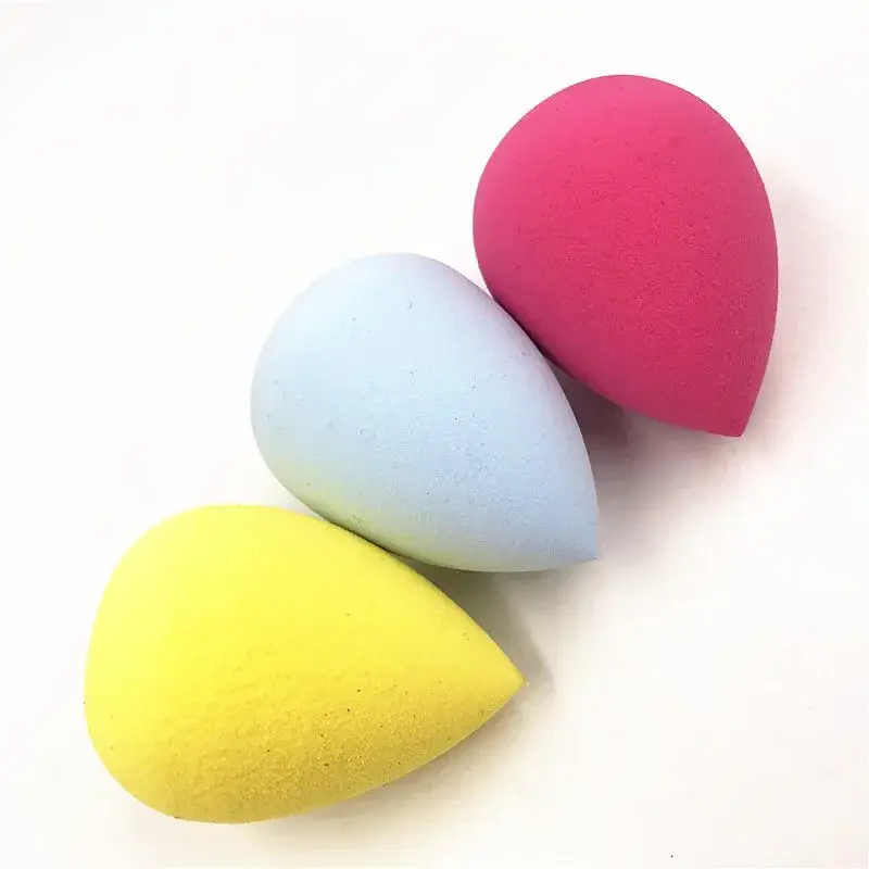 1pcs Smooth Cosmetic Puff Dry Wet Use Makeup Foundation Sponge Beauty Face Care Tools Accessories Water-drop Shape puff