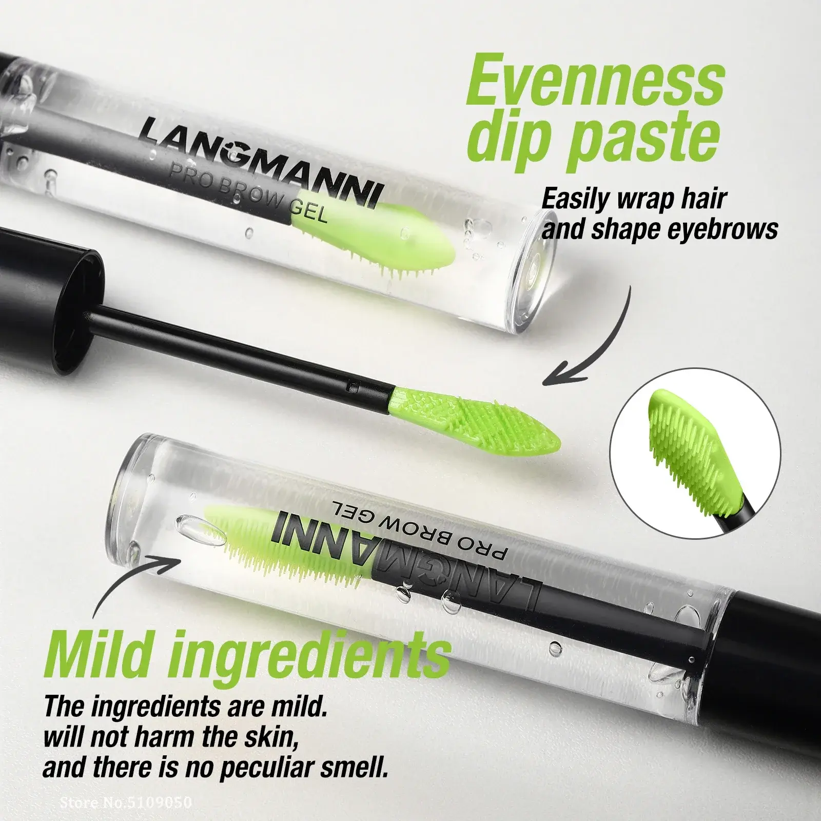 3D Shaping Clear Root Wild Eyebrows Gel Transparent Styling Fixing Brow 16 Hour Hold Waterproof Quick-dry Brow Lifting Makeup