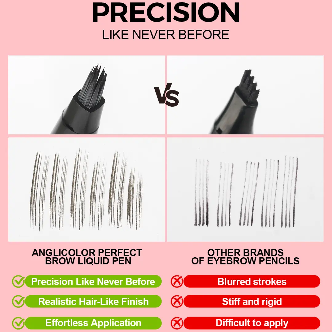 Velvet Wild Eyebrow Pencil Square Angled Brush Multifunction 3D Brow Dye Cream Hairline Anti-smudge Waterproof Eyebrow Tint Pen